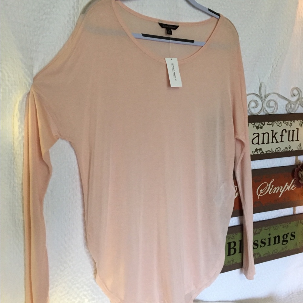 🧨 3 for $20 Banana Republic Rose Pink New Small - Picture 2 of 7